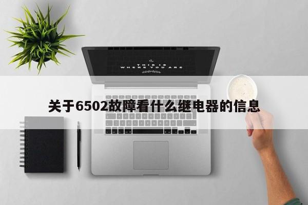 关于6502故障看什么继电器的信息